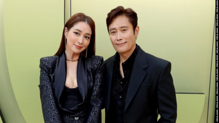 Lee Min Jung and Lee Byung Hun