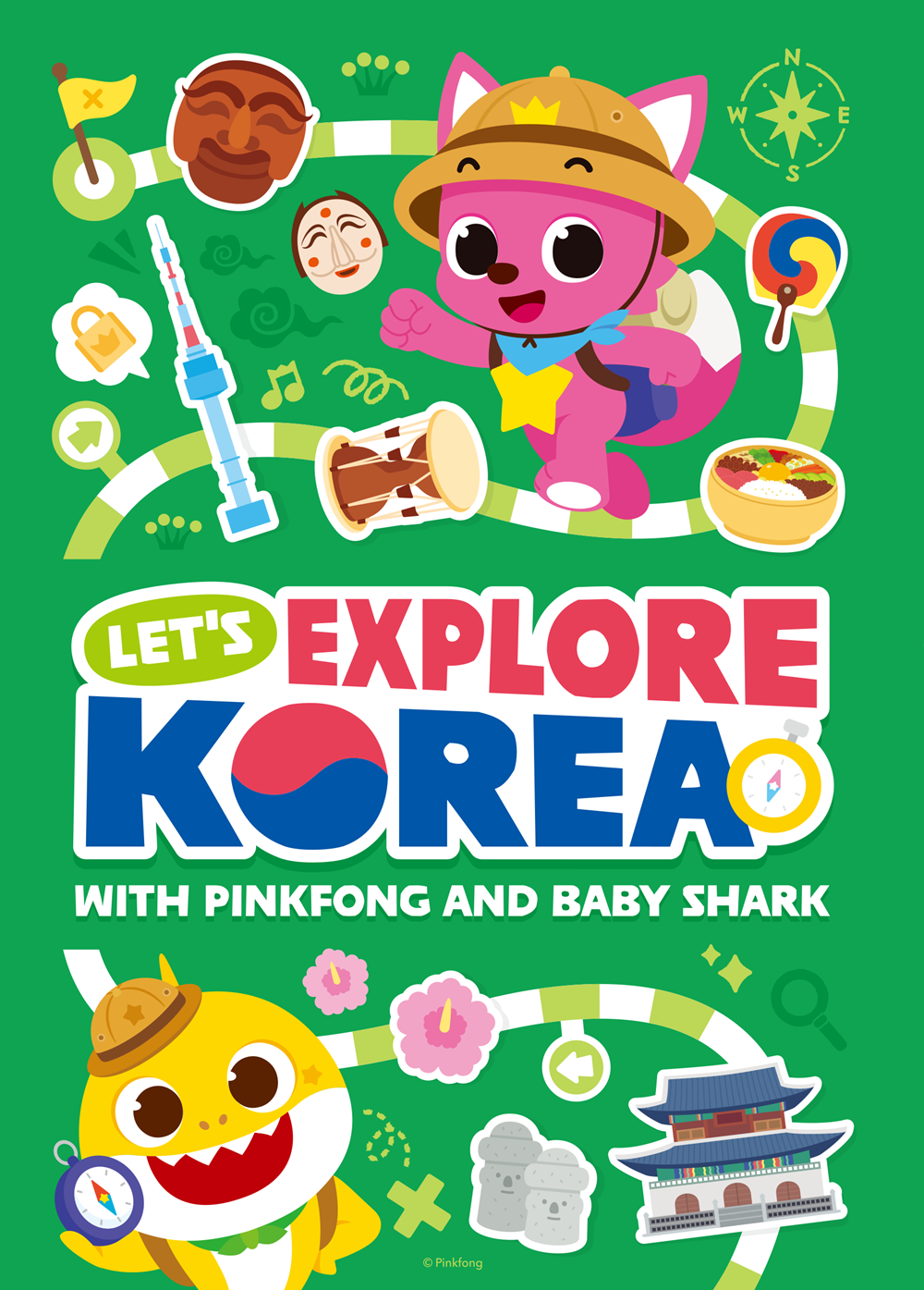 Vamos explorar a Coreia com Pinkfong e Baby Shark