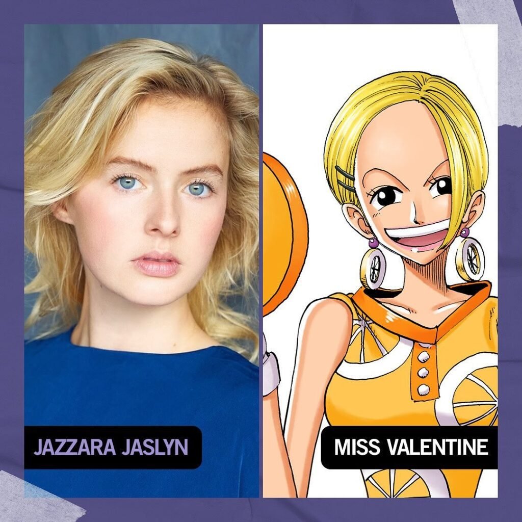 Jazzar Jaslyn como Miss Valentine no live action de One Piece