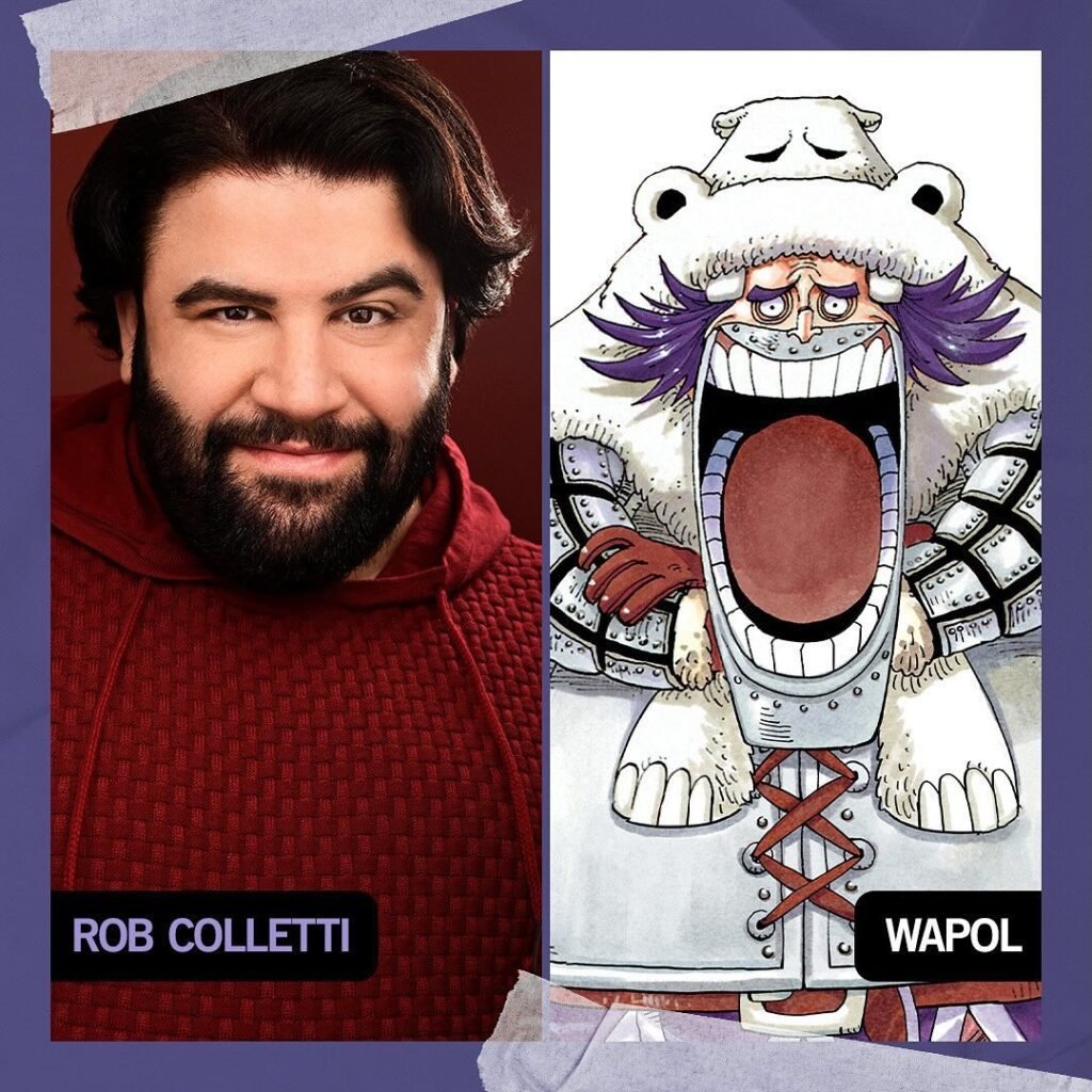 Rob Colletti como Wapol no live action de One Piece