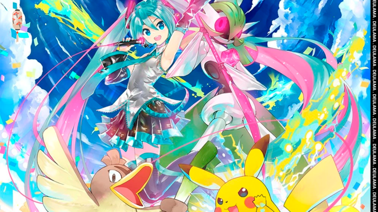 Pokémon e Hatsune Miku no Project VOLTAGE High