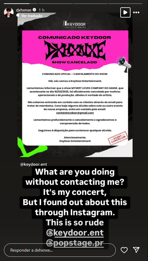 Do Hanse via Instagram