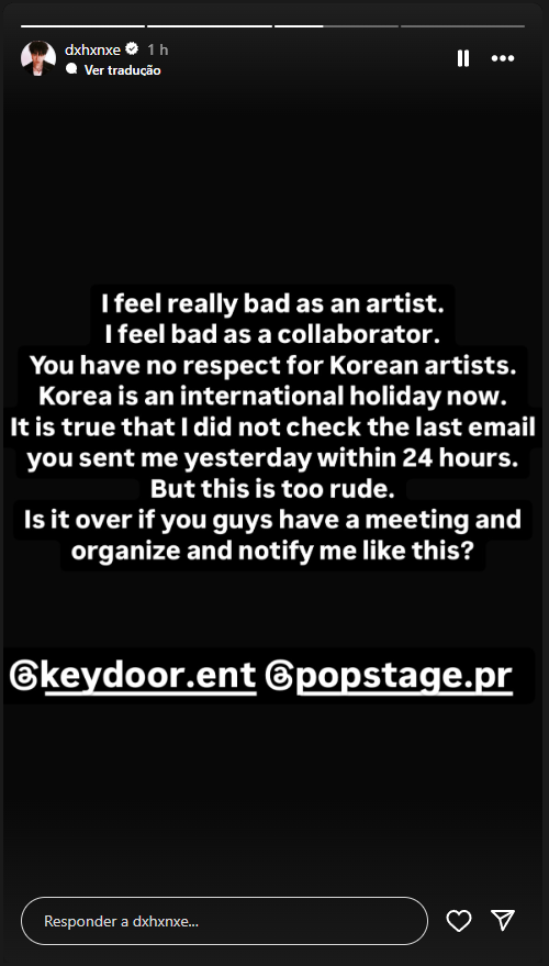 Do Hanse via Instagram