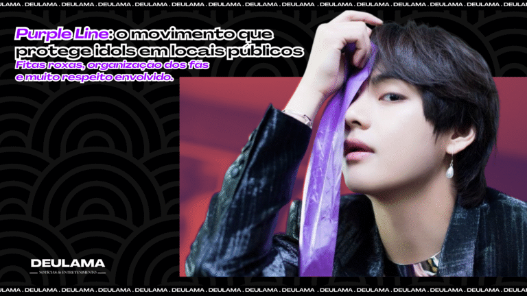 V do BTS reivindica o ‘Purple Ribbon Project’: fãs do K-pop se mobilizam por segurança em aeroportos