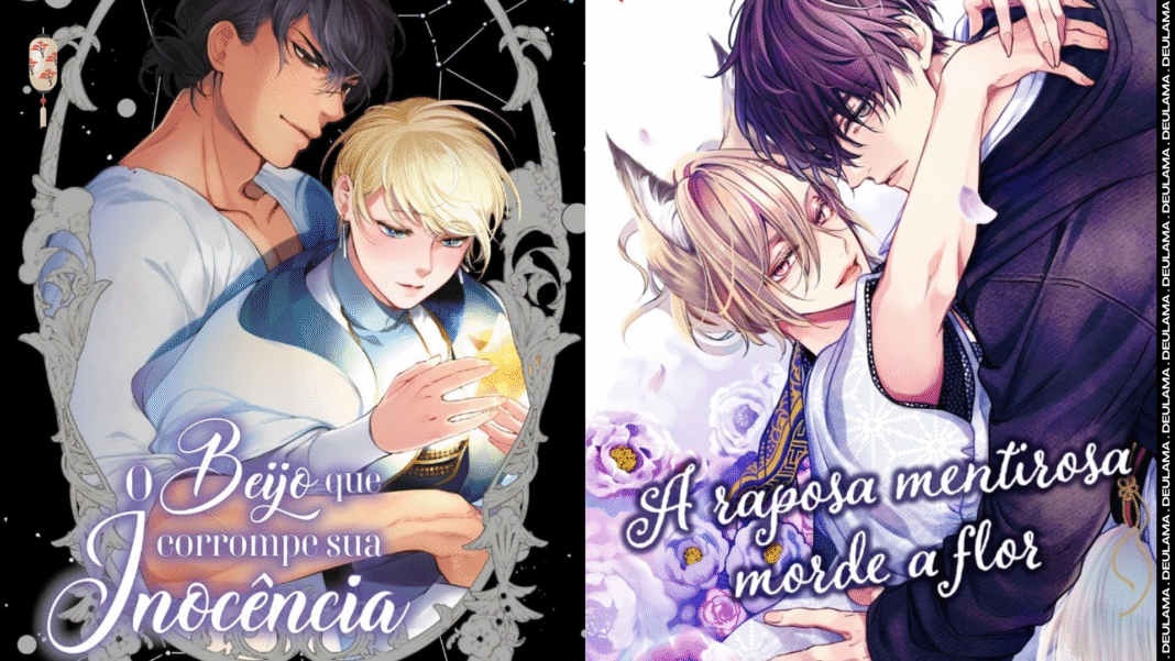 Dois títulos BL ganham publicação digital no Brasil em parceria com a editora japonesa ShuCream