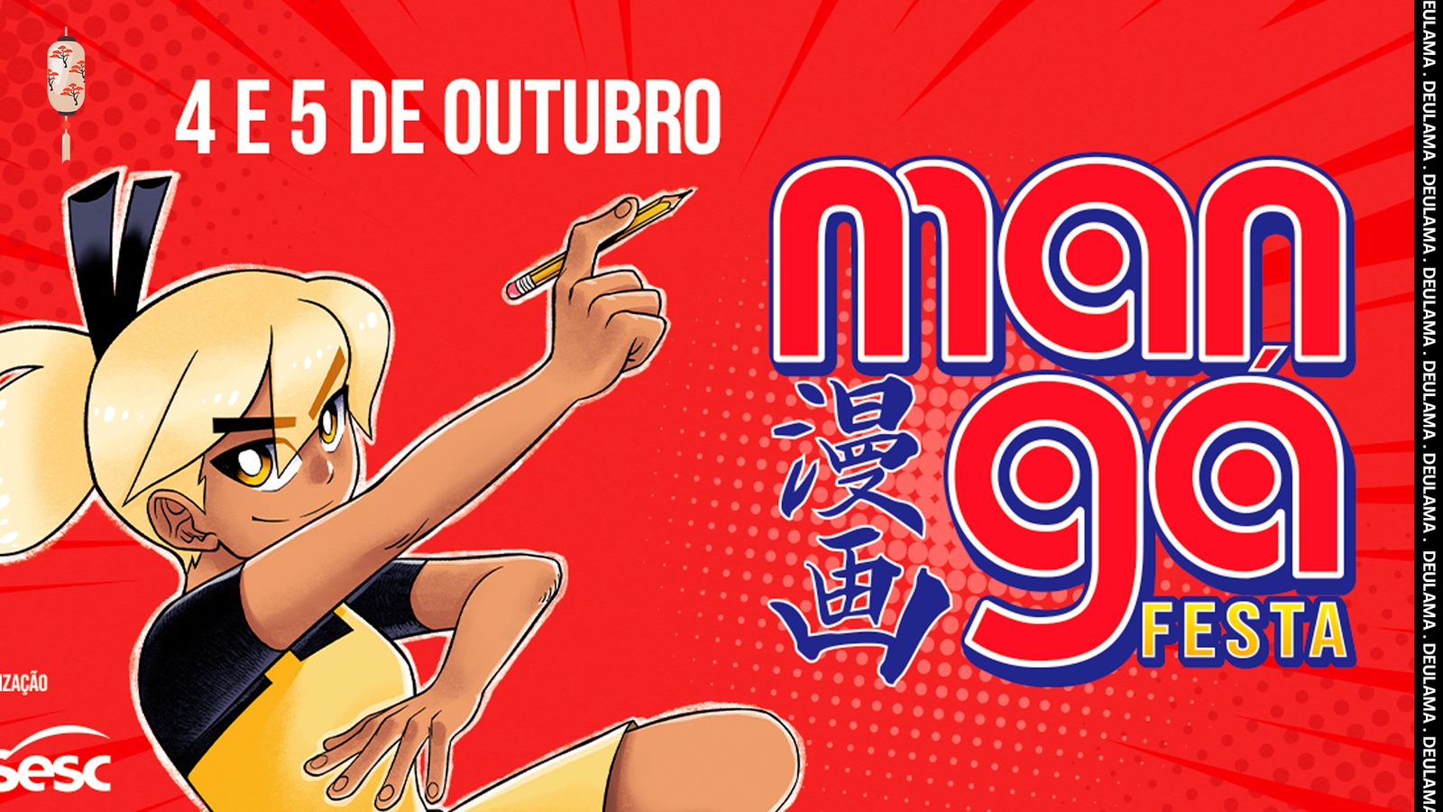 Mangá Festa celebra 25 anos de história dos mangás no Brasil em São Paulo