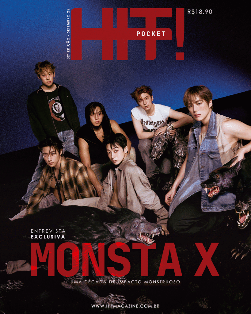 MONSTA X celebra 10 anos de carreira como destaque da nova edição da HIT!Pocket