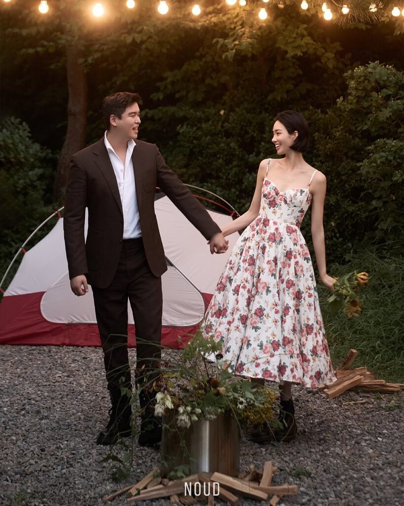 Jo Hye Won e Lee Jang Woo encantam fãs com fotos românticas do ensaio de casamento