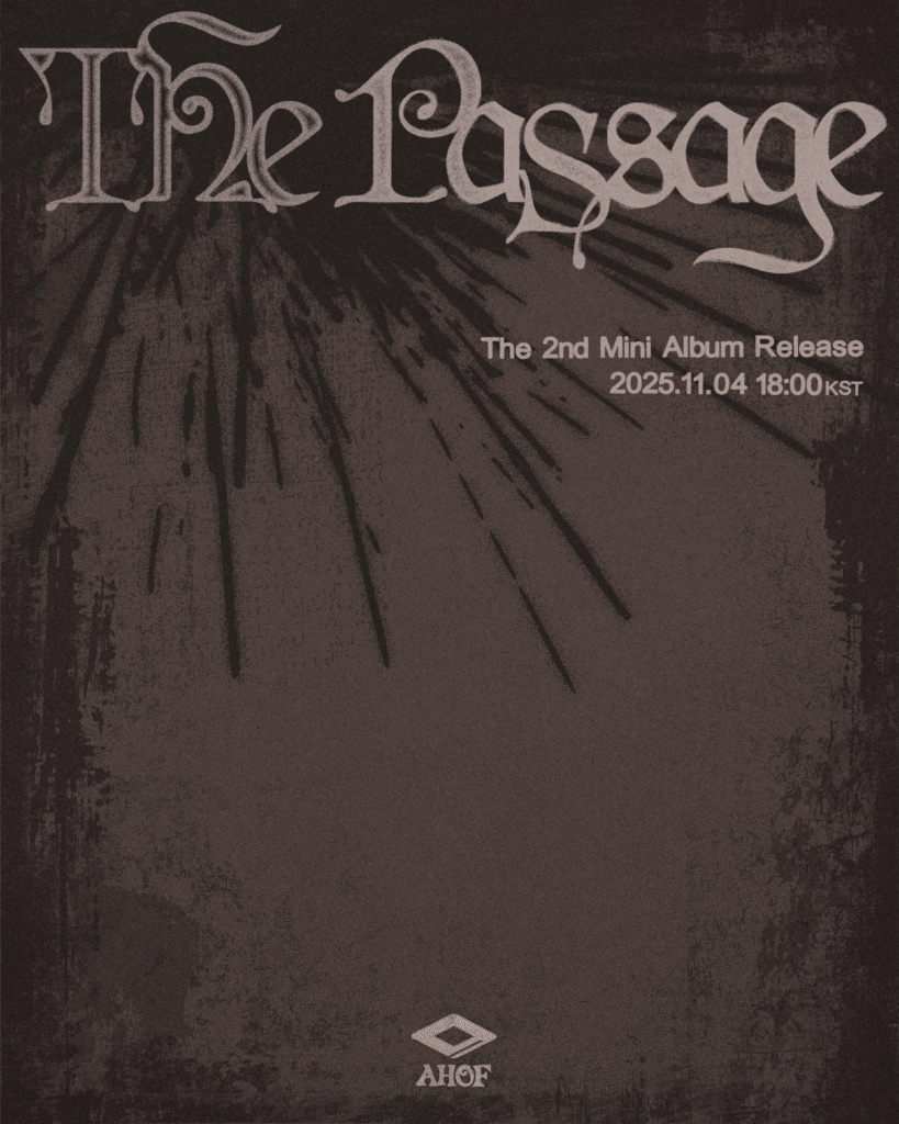 AHOF anuncia seu primeiro comeback com o segundo miniálbum The Passage